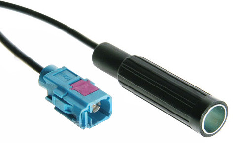 ISO антен переходник VW, Audi, Opel, Skoda (Fakra-обратка)