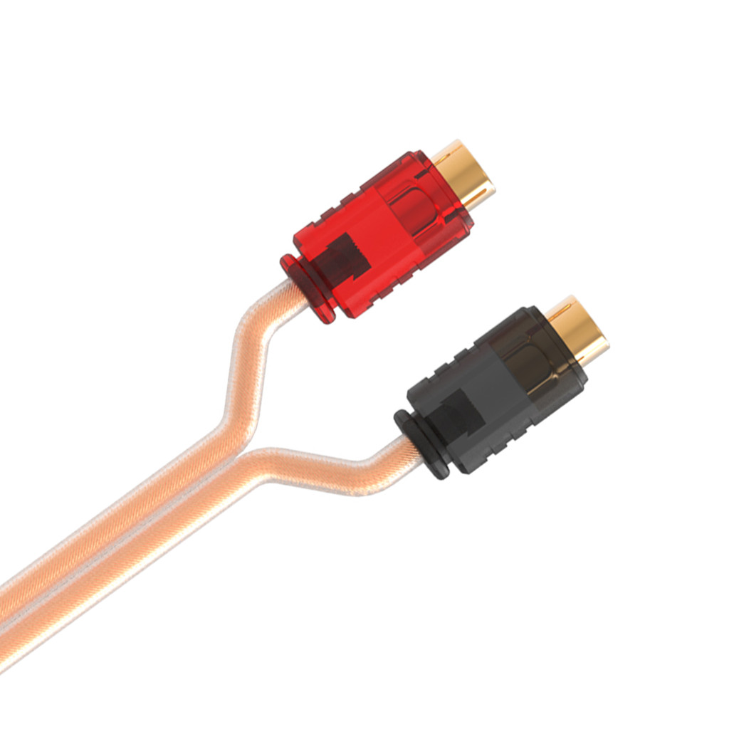 SWAT SIL-2F Y-коннектор, 2мамы-1папа, 0.3 метра, коаксиал, прозрачный, медь, 1шт/уп