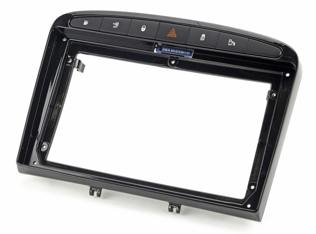 Рамка для UMS  PEUGEOT 308, 408 BLACK, 9"