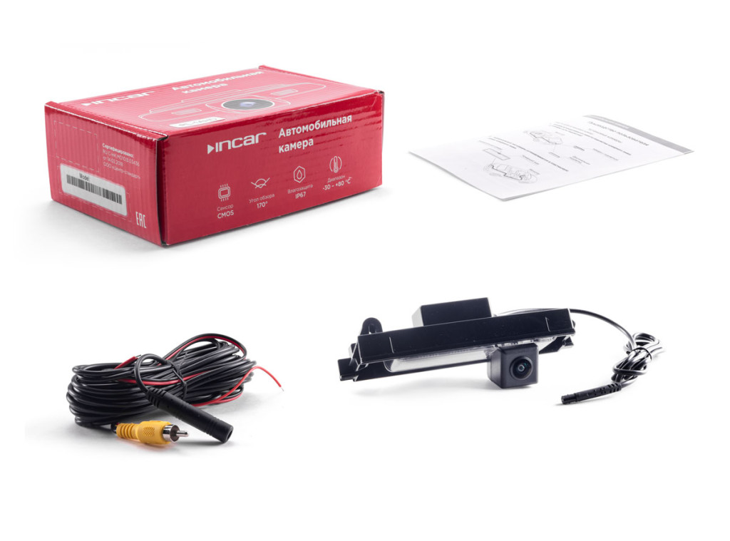 Camera Toyota RAV4(XA30)(2005-2014), Auris II(2012-2018),Chery Tiggo (2005-2016) INCAR VDC-030FHD)/Цифровая камера 1080P(1920х1080)