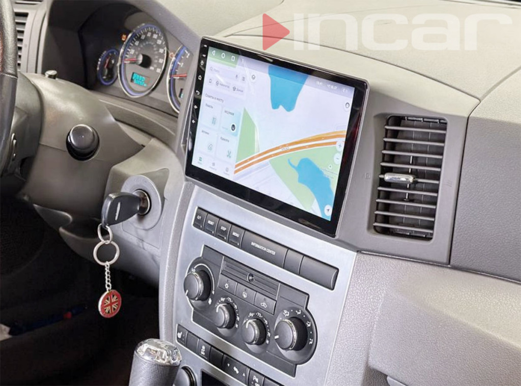 Рамка для UMS  JEEP Grand Cherokee III (WK) 2004-2010 (без оригинального дисплея), 10"