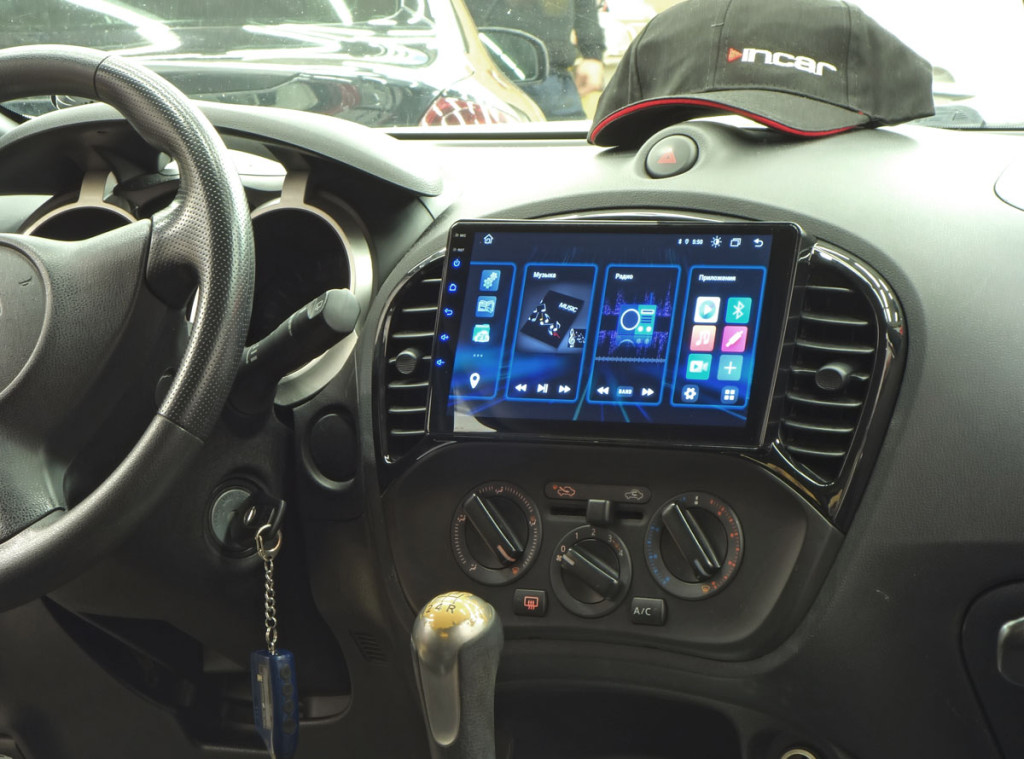 Рамка для UMS  NISSAN Juke 2010-2018, 9"