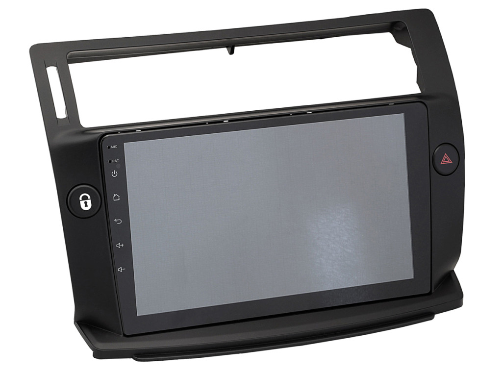 Рамка для UMS  CITROEN C4 2004-2009, 9" BLACK