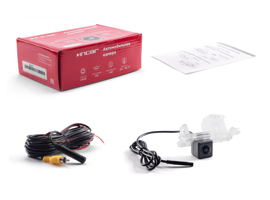 Camera Mitsubishi L200 (2004+) (INCAR VDC-106MHD)/Цифровая камера 720P(1080х720)