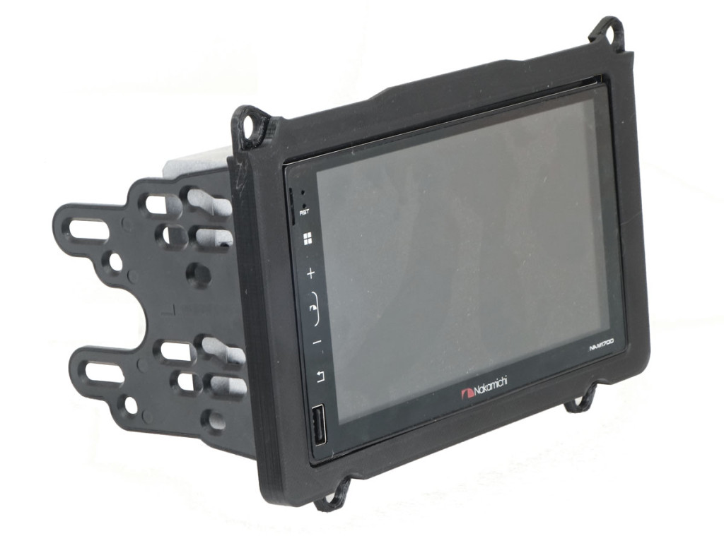 Рамка  ГАЗ Газель Next, City, Sobol 2din (крепеж) КОМПЛЕКТ