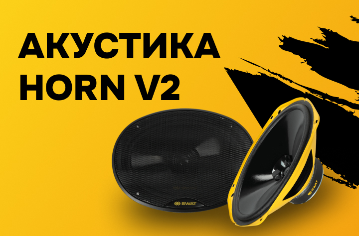 Большое поступление! Эстрадная акустика HORN V2