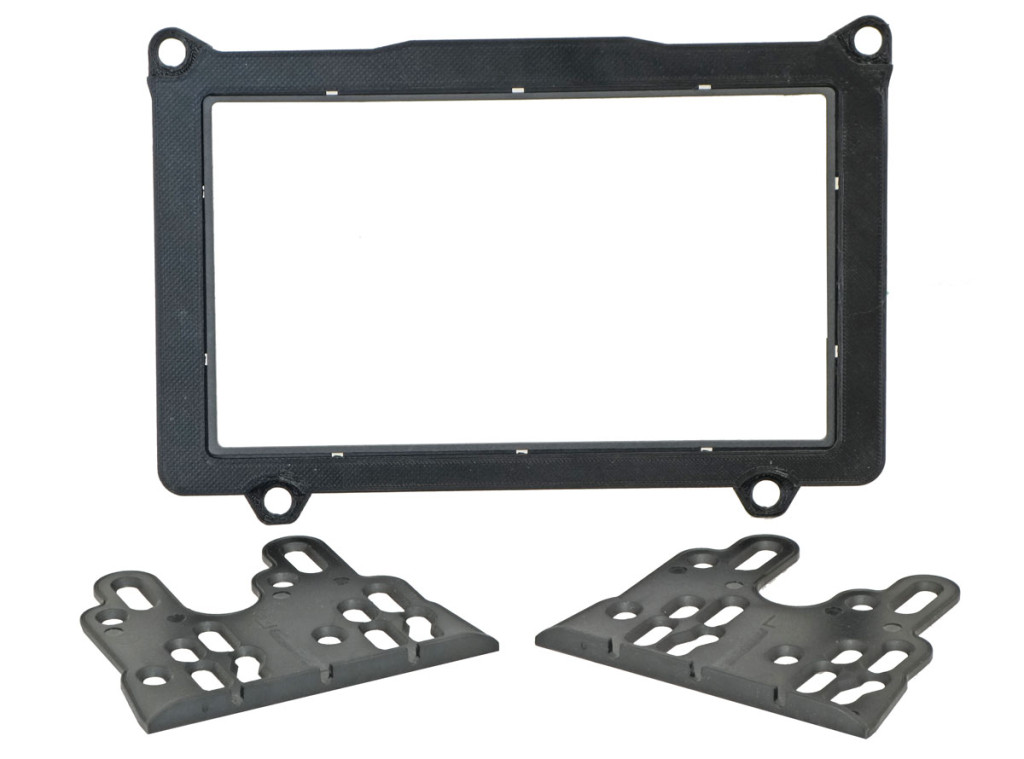 Рамка  ГАЗ Газель Next, City, Sobol 2din (крепеж) КОМПЛЕКТ