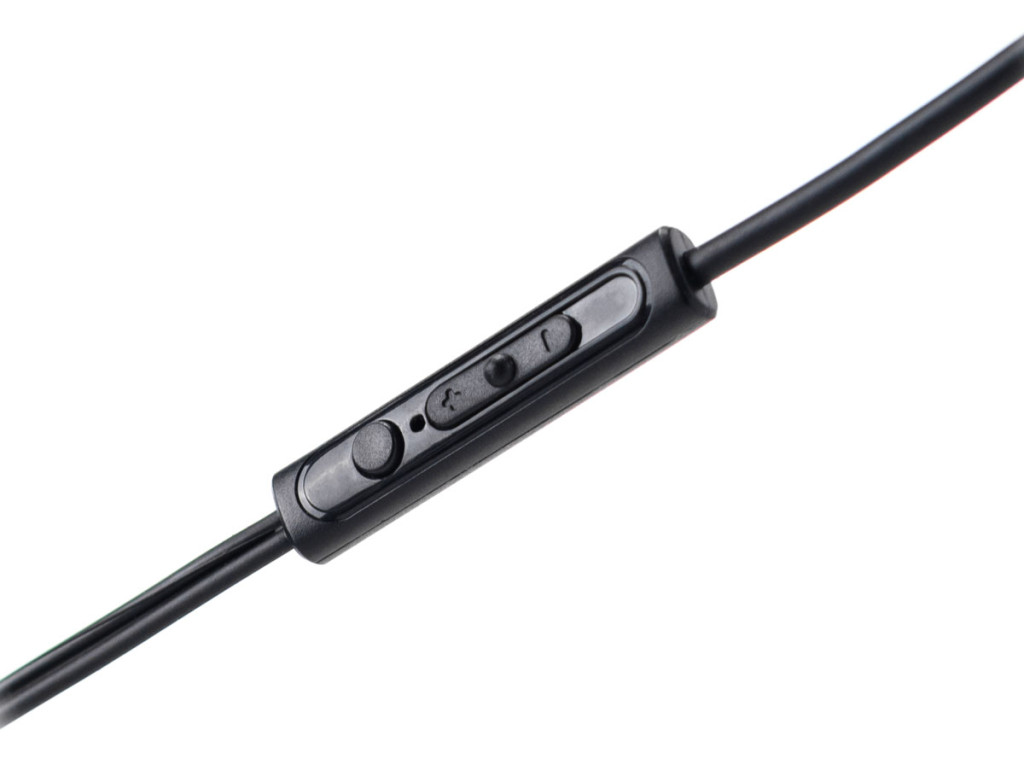 Nakamichi CE300(BK), проводные наушники-гарнитура (черный)