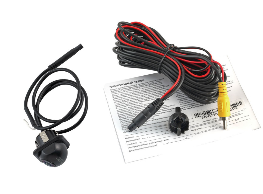 Camera VDC-002MHD/INCAR Универсальная AHD/CVBS камера 720P (1280x720), угол 170°, DC 6V-12V