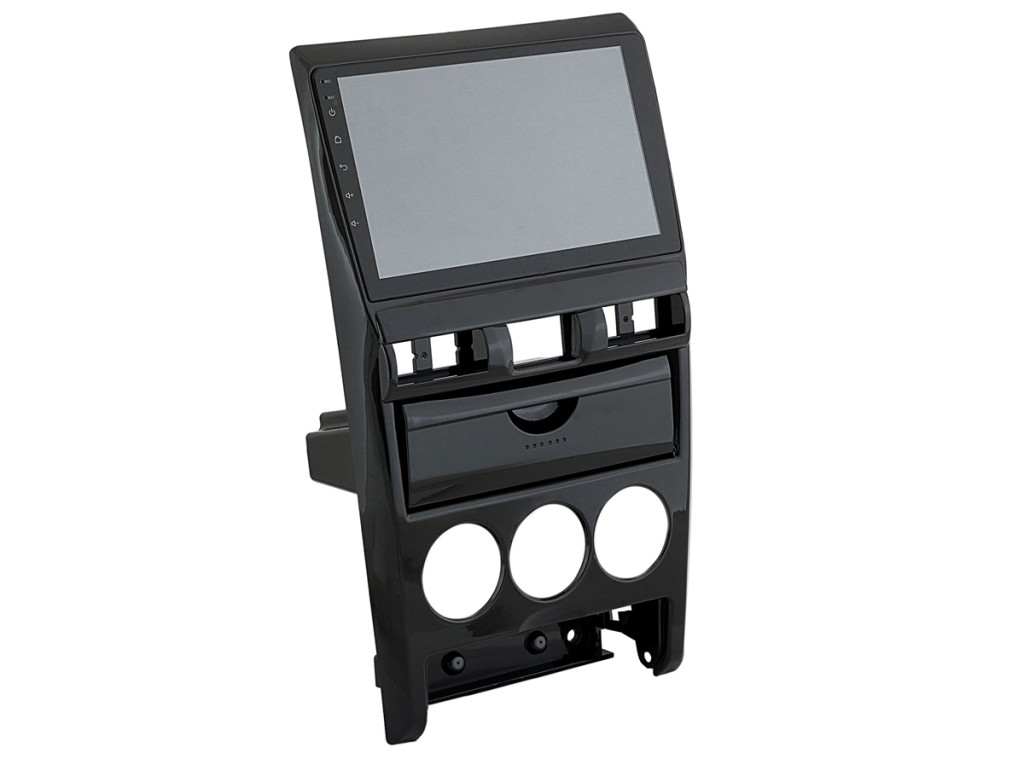 Рамка для UMS  LADA Priora 2010-2014, 9" BLACK royal (тип6 карман с крышкой)