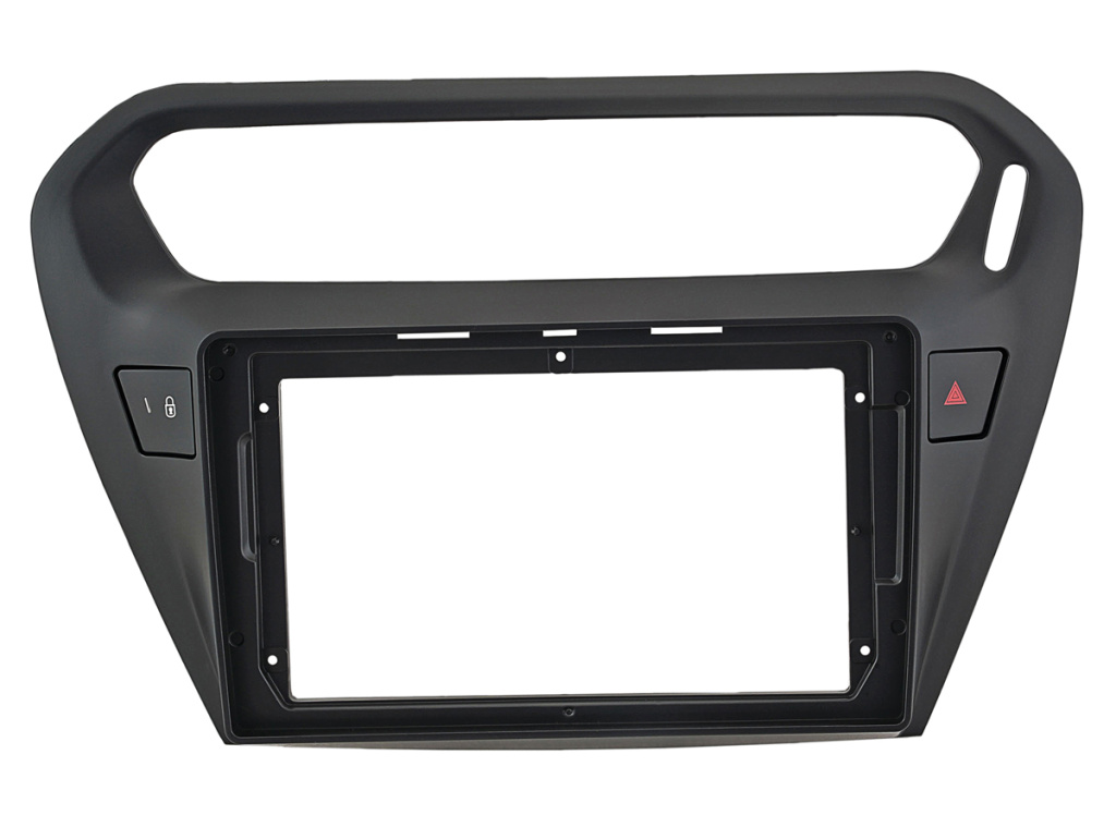 Рамка для UMS  PEUGEOT 301 2012-2016, CITROEN C-Elysse 2012-2016, 9" BLACK