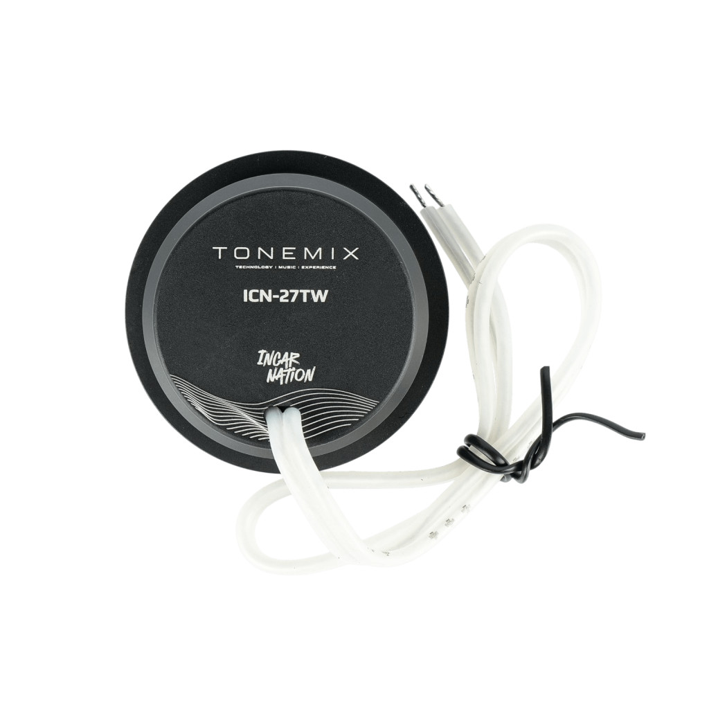 Tonemix ICN-27TW / ВЧ-динамик 1,06" (27 мм) шелк, RMS 40 Вт, 4 Ом, диапазон частот 2,5кГц - 28 кГц