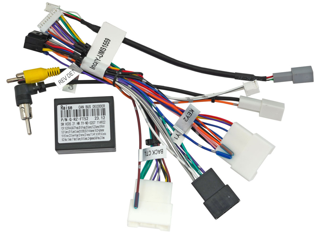 UMS-провод TOYOTA (тип7) RAV4 2023+, Avalon 2022+ внутренний рынок Китая  (CAN-модуль)