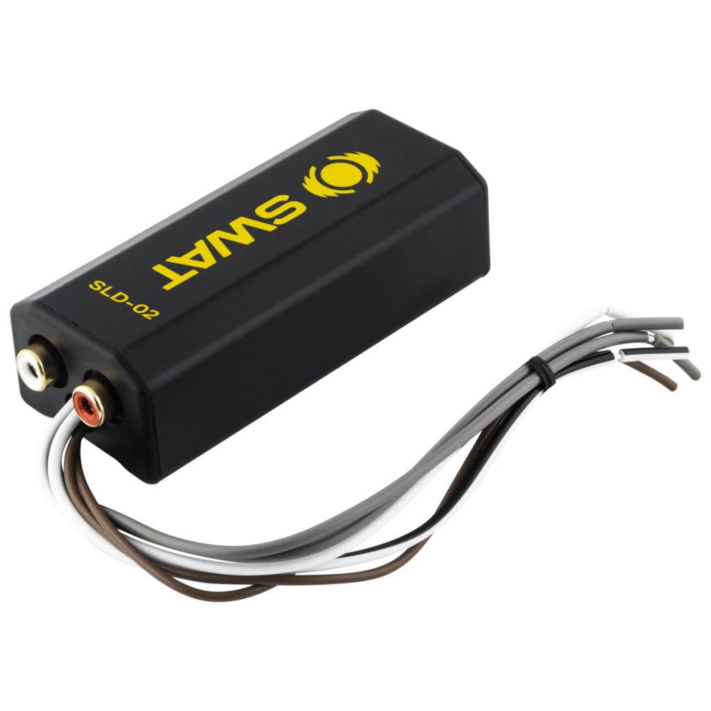 SWAT преобразователь уровня сигнала 2-канальный HI-LOW с регулировкой коэффициента усиления SLD-02