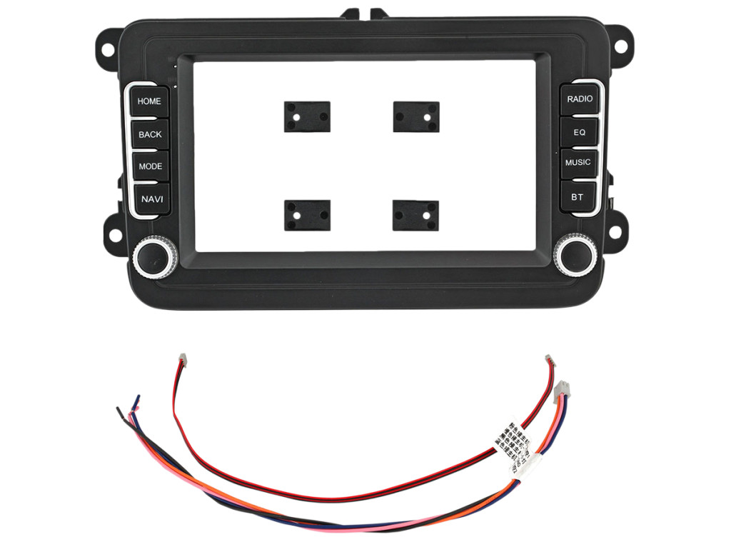 Рамка для UMS  VW Golf 5, Polo new, Amarok, Touran, Jetta, Passat B6, B7, Caddy, Tiguan, 7" (Original style)