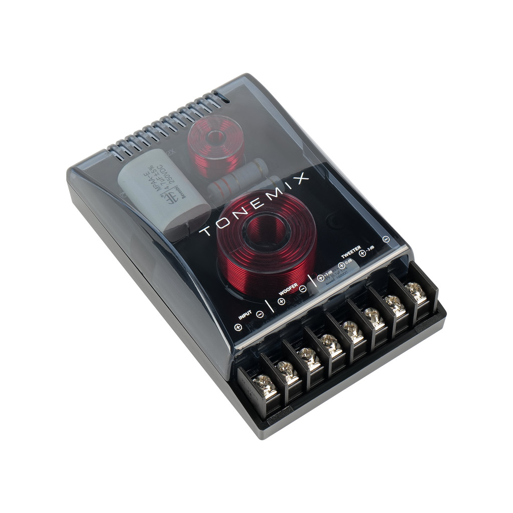 Tonemix ICN-XR2W / 2-х полосный кроссовер INCARNATION,  LPF-3,5 кГЦ (12 дБ/окт), HPF-3,5 кГц (12 дБ/окт)/