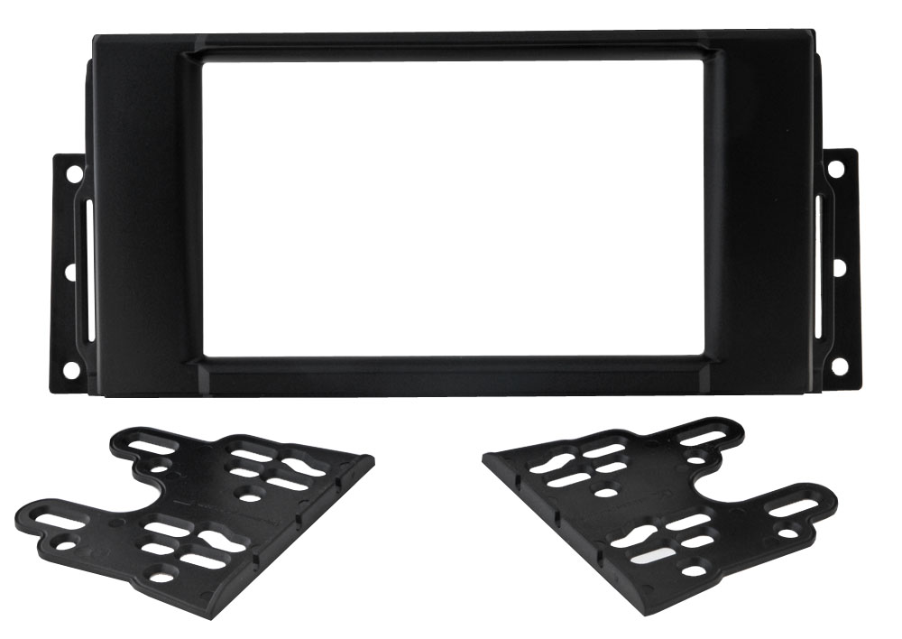 Рамка  LAND ROVER Freelander 2006-2014, Discovery3,4 2din (крепеж)
