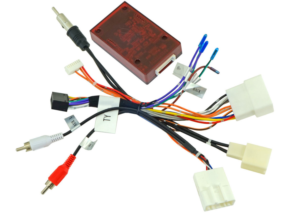 UMS-провод TOYOTA (тип2) с усилителем Prado-120, 150 2009-2013, LC-200 2012-2015 (CAN-модуль)