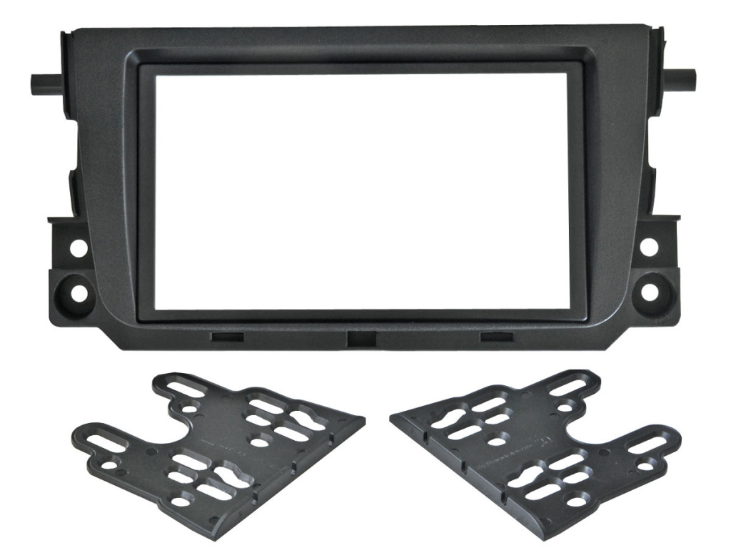 Рамка  SMART Fortwo-II 2011-17 Facelift 2din (крепеж)